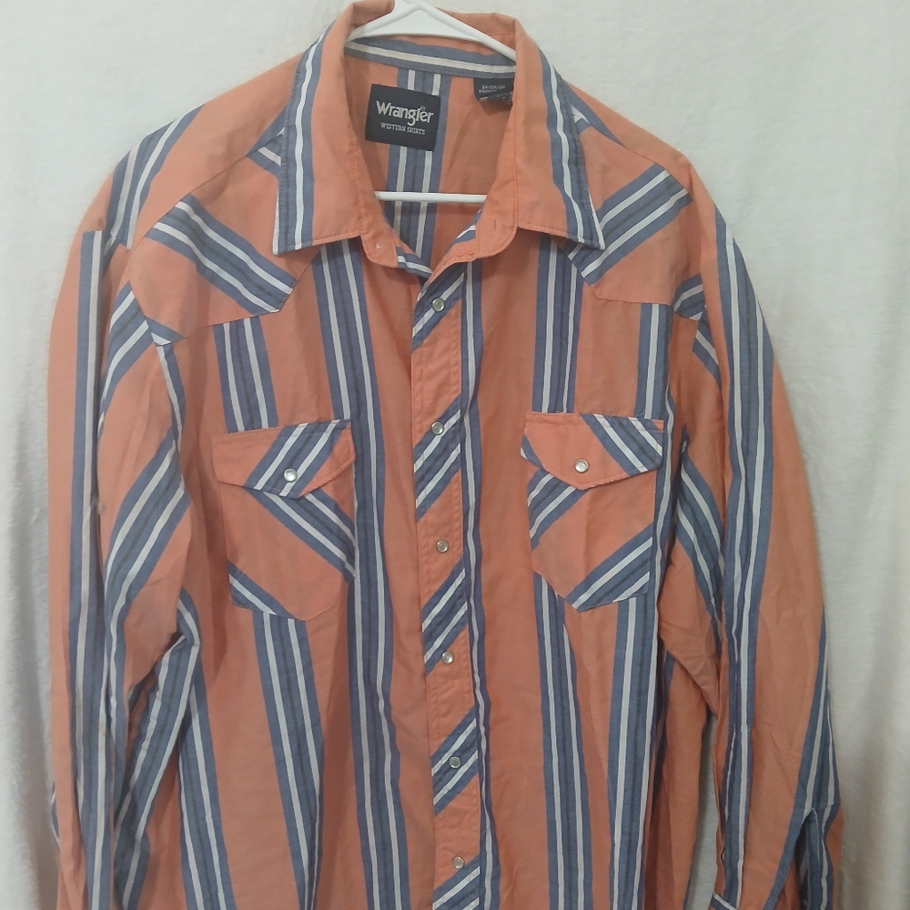 Wrangler Western Pearl Snap size 2X
